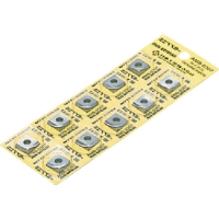 日東工器（株） NO.77206 日東　ベベラー用チップ　１２．７角　Ｒ４　１０枚入り　７７２０６