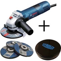 ボッシュ（株） GWS7-100T-COT-SET ボッシュ　ディスクグラインダー　チロル　オフセット切断砥石＃３６セット