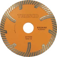 日本中山 TRUSCO  TDHW-105 ＴＲＵＳＣＯ　ダイヤモンドカッタープロテクトウエーブ　１０５Ｘ１．７ＴＸ２０