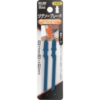 日本 TASCO ミツトモ 30489 ＲＥＬＩＥＦ　ジグソーブレード　木材曲線切り用　２本組　Ｂ型刃　ＳＫＳ