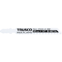 日本中山 TRUSCO  TJB-9014 ＴＲＵＳＣＯ　バイメタルジグソー替刃　１４山　鉄工・プラスチック・ＦＲＰ用　５枚