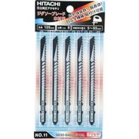 工機ホールディングス（株） 0032-9595 日立　ジグソーブレード　木材曲線切り用　７７Ｌ　１４山　５枚入り