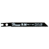 日本 HOUSEBM  N0714 ハウスＢ．Ｍ　兼用ジグソー替刃　１０枚入り　プラスチック用　ＮＯ７１４