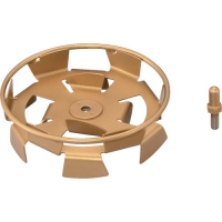 日本利优比 RYOBI  B-6078027 リョービ　リング付ダブルスクリュー（フッ素コート）１５０ｍｍ　ステンレス