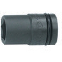 日本水户工机 MITOLOY  P6SL-19 ミトロイ　３／４インパクトレンチ用ソケットセミロング自動車タイヤ用薄肉１９ｍｍ