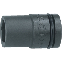 日本水户工机 MITOLOY  P6SL-24 ミトロイ　３／４インパクトレンチ用ソケットセミロング自動車タイヤ用薄肉２４ｍｍ