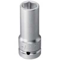 日本水户工机 MITOLOY  P6SL-22 ミトロイ　３／４インパクトレンチ用ソケットセミロング自動車タイヤ用薄肉２２ｍｍ