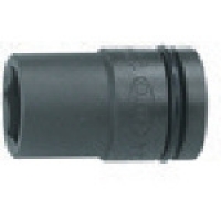 日本水户工机 MITOLOY  P6SL-27 ミトロイ　３／４インパクトレンチ用ソケットセミロング自動車タイヤ用薄肉２７ｍｍ