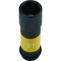 フラッシュツール（株） 4WP-21 ＦＰＣ　インパクト用　スリムパラボラ化粧ナット用ロングソケット　差込角１２．７ｍ