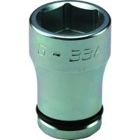 ヒット商事（株） P8H28L ＨＩＴ　１インチ角インパクトソケットディープソケット（６角）　２８ｍｍ