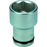 フラッシュツール（株） 6WG-32 ＦＰＣ　インパクト用　スーパースリム　セミロングソケット　差込１９ｍｍ　対辺３２