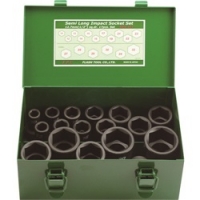 ヒット商事（株） P6H25L ＨＩＴ　３／４インチ角　インパクトディープソケット（６角）　２４ｍｍ