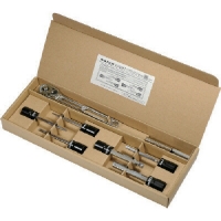 日本旭金属 ASH  VXKS357 ＡＳＨ　ヘキサゴンソケットセット（ラチェットハンドル付き）９．５□×９６Ｌ