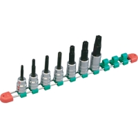 日本京都 KTC TBT407TH ＫＴＣ　１２．７ｓｑ．Ｔ型いじり止めトルクスビットソケットセット［７コ組］