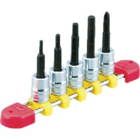 日本京都 KTC TBT205H ＫＴＣ　６．３ｓｑ．ヘキサゴンビットソケットセット［５コ組］