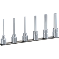 ＴＯＮＥ（株） HH406L ＴＯＮＥ　ロングヘキサゴンソケットセット（ホルダー付）　６ｐｃｓ