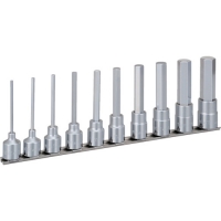 ＴＯＮＥ（株） HH410LA ＴＯＮＥ　ロングヘキサゴンソケットセット（ホルダー付）　１０ｐｃｓ