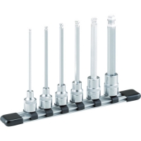 ＴＯＮＥ（株） HBH306L ＴＯＮＥ　ロングボールポイントヘキサゴンソケットセット（ホルダー付）