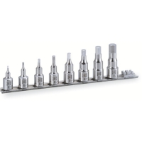 ＴＯＮＥ（株） SHH308 ＴＯＮＥ　ＳＵＳヘキサゴンソケットセット（ホルダー付）　８ｐｃｓ