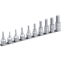 ＴＯＮＥ（株） HH410 ＴＯＮＥ　ヘキサゴンソケットセット（ホルダー付）　１０ｐｃｓ