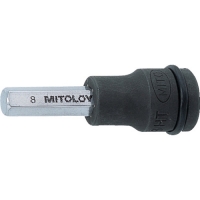 日本水户工机 MITOLOY  P308HT ミトロイ　３／８　ヘックスソケット　パワータイプ　８ｍｍ