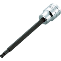 4BPL ＫＴＣ　１２．７ｓｑ．ロングボールポイントヘキサゴンビットソケット１／４ｉｎ