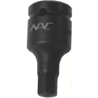 日本長堀工業 NAC   3025C ナック　ヘキサゴンレンチソケットショートタイプ９．５２ｘ５／１６（７．９４ｍｍ）