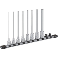 ＴＯＮＥ（株） HH308LL ＴＯＮＥ　超ロングヘキサゴンソケットセット（ホルダー付）