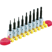 日本京都 KTC TBT409BH ＫＴＣ　１２．７ｓｑ．ヘキサゴンビットソケットセット［９コ組］