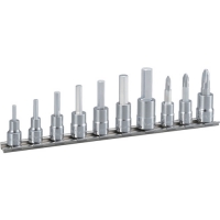ＴＯＮＥ（株） HHB210 ＴＯＮＥ　ヘキサゴンソケットセット（ホルダー付）インチサイズ　１０ｐｃｓ