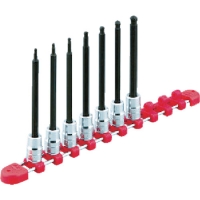 日本京都 KTC TBT3L09H ＫＴＣ　９．５ｓｑ．ロングヘキサゴンビットソケットセット［９コ組］