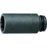 日本水户工机 MITOLOY  P3ML-12 ミトロイ　３／８　インパクトレンチ用　ソケット（１２角）　ロング　１２ｍｍ