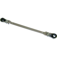 （株）ハスコー LFR-1214 ハスコー　ロングフレキシブルラチェットレンチ（スカート付）１２×１４