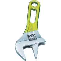 （株）スーパーツール MWM24SY スーパー　ワイドモンキレンチショートタイプ（クリアイエロー）口開：０～２４