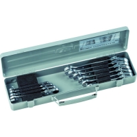 ＴＯＮＥ（株） RMF100 ＴＯＮＥ　首振ラチェットめがねレンチセット　１０ｐｃｓ