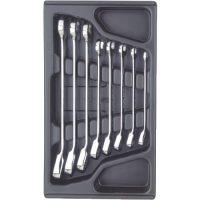 MO バーコ　ラチェット・コンビネーションレンチ８本セット