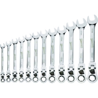 日本百固 BAHCO  JHWMWS-12RCF ＷＩＬＬＩＡＭＳ　フレックスヘッドラチェットコンビレンチセット　１２本