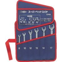 （株）スーパーツール SH600 スーパー　スーパーヘッドスパナセット（６丁組セット）