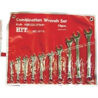 ヒット商事（株） SBC-SET10 ＨＩＴ　片目片口スパナセット