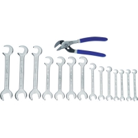 日本百固 BAHCO  JHWMWS-1115 ＷＩＬＬＩＡＭＳ　ミニオープンエンドレンチ・プライヤーセット　１０本　インチ