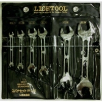 日本旭金属 ASH  LSXS6 ＡＳＨ　ライツールやり形両口スパナセット６本組