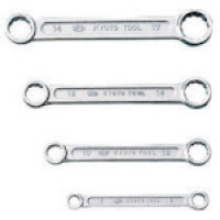 日本京都 KTC M1004 ＫＴＣ　ストレートショートめがねレンチセット［４本組］