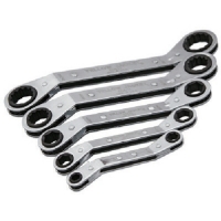 日本浅田 ASADA    Y60630 アサダ　オフセットラチェットレンチ　５本セット