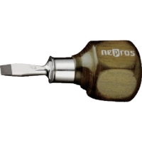 （株）新亀製作所 NO.2500-6-225 サンフラッグ　木柄長軸ドライバー６．０Ｘ２２５ｍｍ