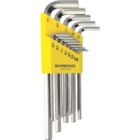 ボンダス・ジャパン（株） BLX13B ボンダス　ボールポイント・Ｌ－レンチ　ロング　インチ　セット１３本組（０．０５０－３／８）