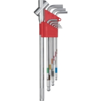 ボンダス・ジャパン（株） BLX9MBB ボンダス　ハイトルク・ボールポイント・Ｌ―レンチセット　ハンドル付　セット９本組（１．５－１０ｍｍ）