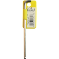 16 ボンダス　スタビー・ボールポイント・Ｌ－レンチ　ロング　３／１６インチ　（首下ショートタイプ）