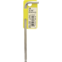 16 ボンダス　ボールポイント・Ｌ－レンチ　ロング　３／１６インチ