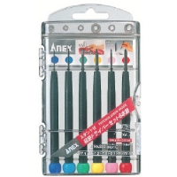 日本安力士 ANEX  930 アネックス　Ｐ柄精密ドライバーセット６本組