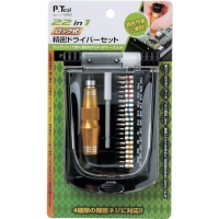 日本 TASCO ミツトモ 13965 Ｐ・ＴＯＯＬ　２２ＩＮ１　精密ドライバー組　ロック式